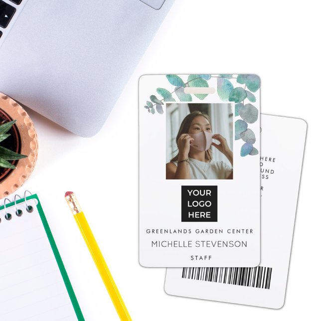 Stylish Photo Badge ID Badge (Creator Uploaded)
