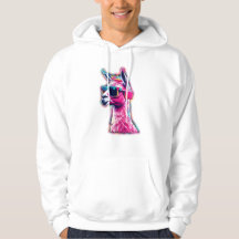 Stylish Pink Llama | Funky Synthwave