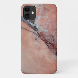 Stylish Pink Marble With Flaw iPhone 11 Case