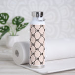 Stylish Pink Modern Script Girly Monogram Initials Water Bottle<br><div class="desc">Stay hydrated in style with our custom Stylish Pink Modern Luxury Girly Monogram Initials Water Bottle, designed for those who appreciate elegance on the go. Featuring a chic blush pink background with a sophisticated monogram pattern, this water bottle combines function with a personal touch, making it the perfect companion for...</div>