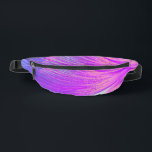 Stylish Pink Purple Abstract Feathers Bum Bags<br><div class="desc">A Beautiful designed bag created using multiple layers, different textures, and colors. This abstract design would be the prefect gift,    for a weekend breakaway, summer vacation, for shopping trips, or a hike to a country side pub. you can use this design to add a logo, name, slogan or an...</div>