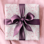 Stylish Pink Tulip Floral Pattern Girly Chic Wrapping Paper<br><div class="desc">Stylish Pink Tulip Floral Pattern Girly Chic Wrapping Paper features an elegant pink floral pattern.</div>