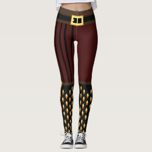 Stylish Pirate Halloween Costume Leggings