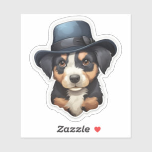 Stylish Pooch Sticker