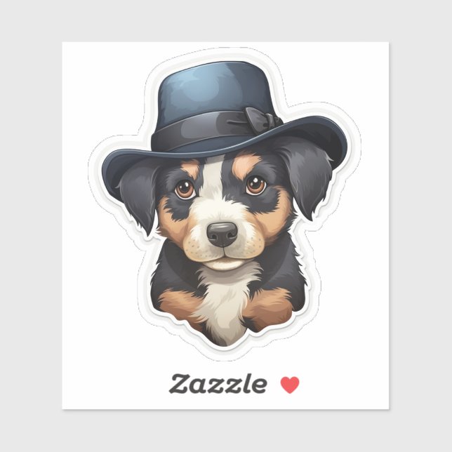 Stylish Pooch Sticker (Sheet)