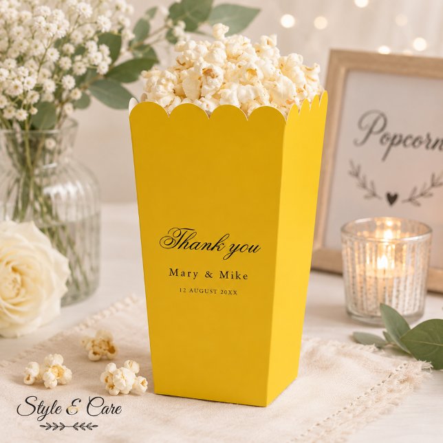 Stylish Popcorn Favour Box for Any Celebration (Stylish Popcorn Favor Box for Any Celebration)