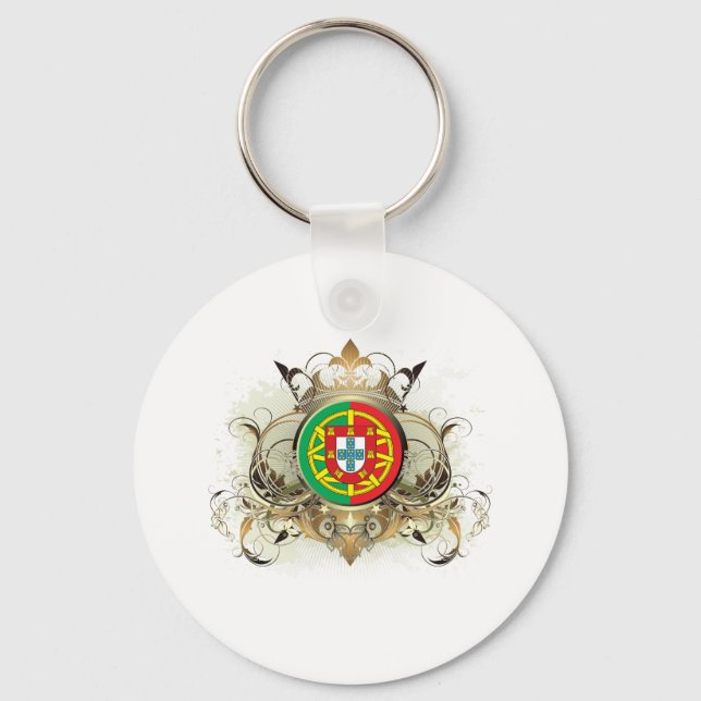 Stylish Portugal Key Ring (Front)