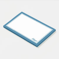 Stylish Post It Note For Allen or You