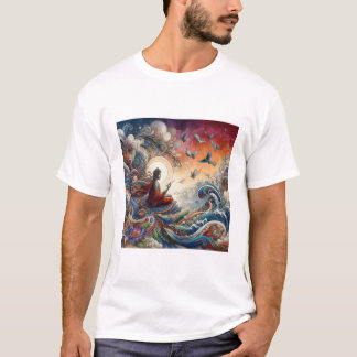 "Stylish Printed Men's T-Shirt - Comfortable & Tre