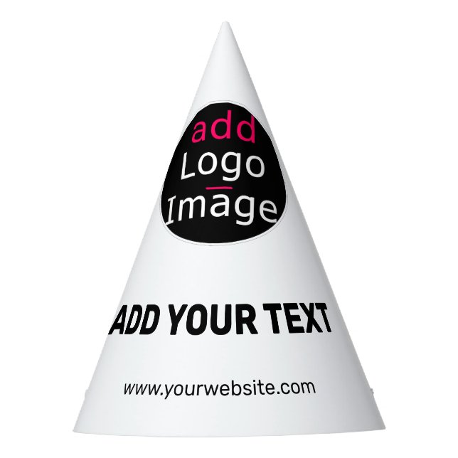 Stylish Professional Funny Custom Business Chic   Party Hat (Front)