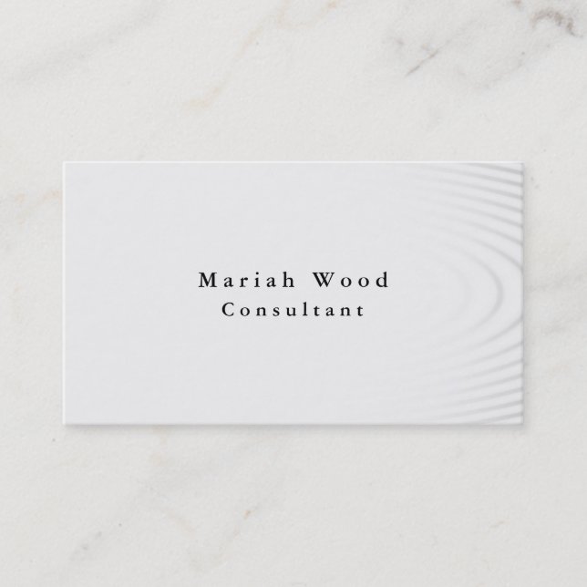 Stylish Professional Modern Trendy Business Card (Front)