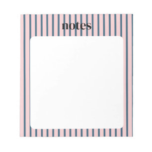 Stylish Purple and Blue Customisable Stationary Notepad