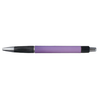 Stylish Purple Custom Monogram Name Ballpoint Pen
