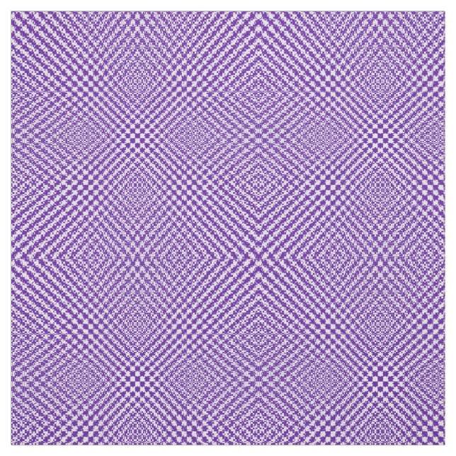 Stylish Purple Textured Herringbone Patterned Fabric (Swatch)