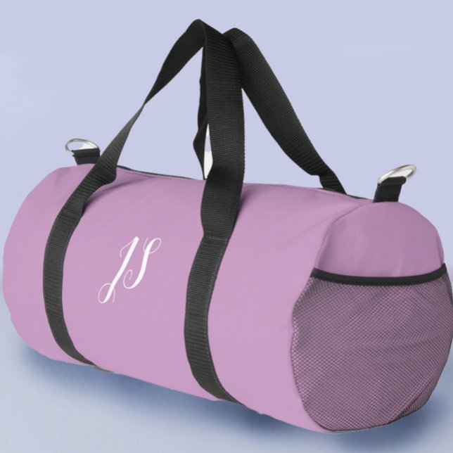 Stylish Purple Womens Custom Travel or Gym Duffle Bag (Creator Uploaded)