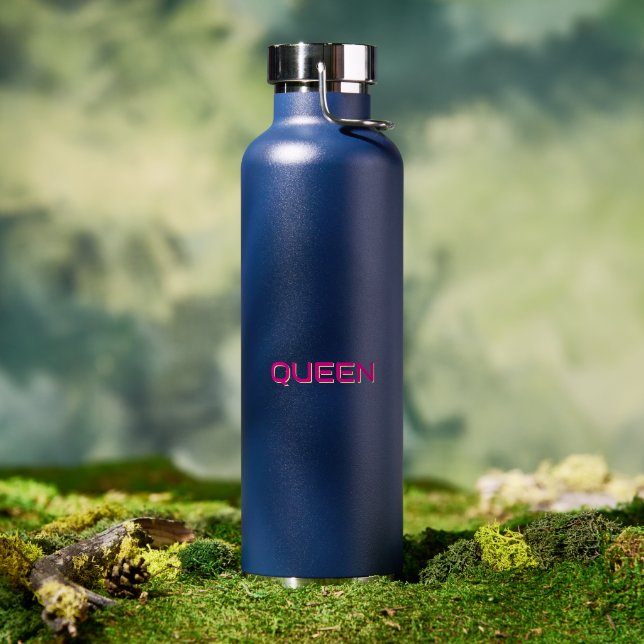 Stylish QUEEN Copper Insulated Drinking Container Water Bottle (Outdoor (Rotated))