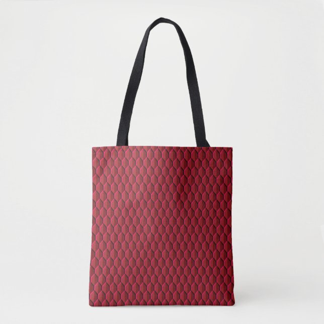 Stylish R n B Pattern Tote Bag (Front)