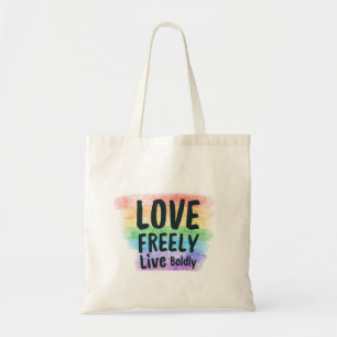 Stylish Rainbow Pride Tote Bag – LGBTQ