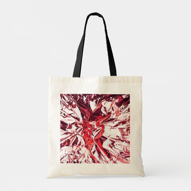Stylish Red Rose Tote Bag for Women (Back)