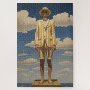 Stylish Retro Beachwear Striking Summer Fashion  Jigsaw Puzzle