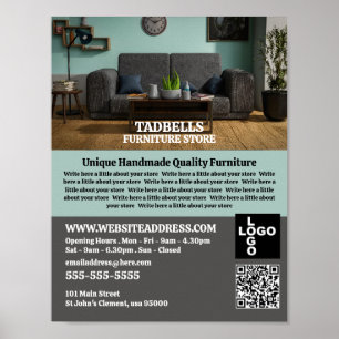 Stylish Room - Furniture Store Sales  Poster