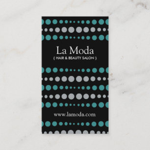 Stylish Salon Appointment Cards :: Business Cards