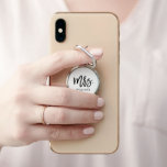 Stylish Script "Future Mrs" Personalised Phone Ring Stand<br><div class="desc">Fun personalised bridal party design.</div>