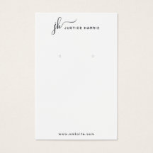 Stylish Script Monogram Modern Professional