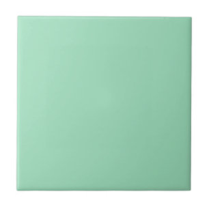 Stylish Seafoam Green Ceramic Tile 4.25 Inch Squar