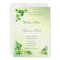 Stylish Shamrock Wedding Invitation