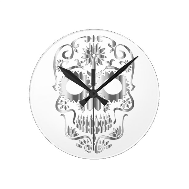 Skull Wall Clocks