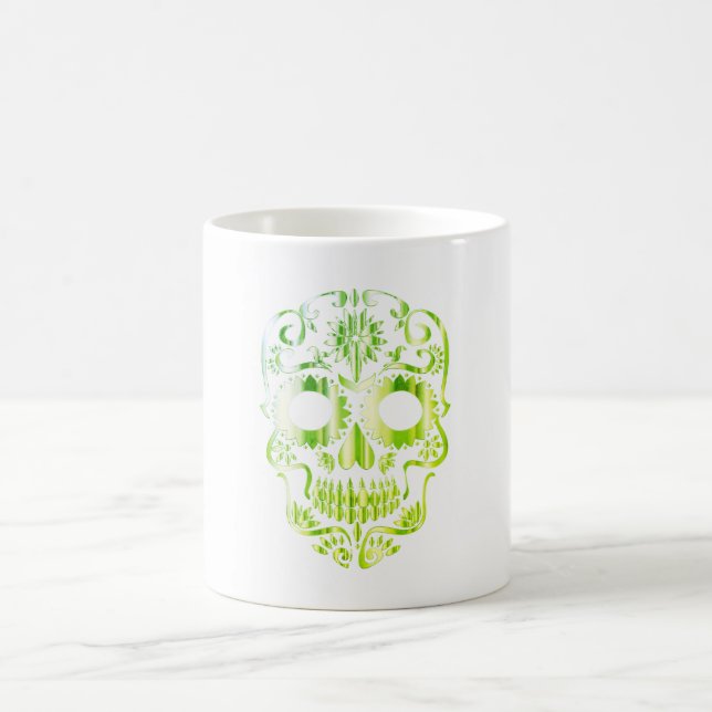 Stylish skull mug (Center)