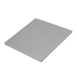 Stylish Soft Grey Ceramic Tile 4.25 Inch Square