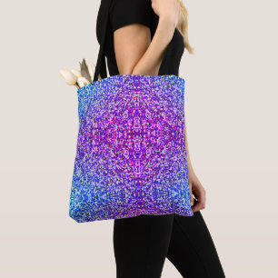 Stylish sparkly tote bag