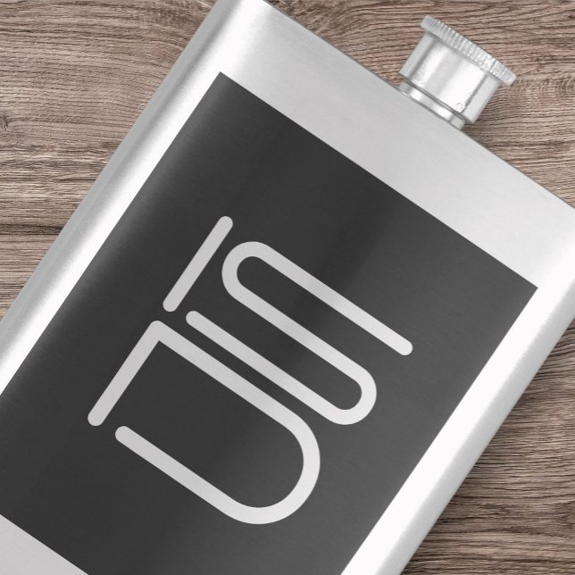 Stylish Stainless Steel Discreet Silver Hip Flask (Creator Uploaded)