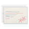 Stylish Starfish Wedding Invitations