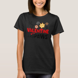 Stylish Statement Valentine's Day Dog Partnerlook  T-Shirt