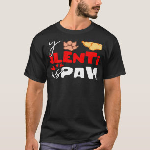 Stylish Statement Valentine's Day Dog Partnerlook  T-Shirt