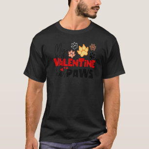 Stylish Statement Valentine's Day Dog Partnerlook  T-Shirt