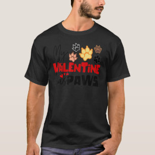 Stylish Statement Valentine's Day Dog Partnerlook T-Shirt