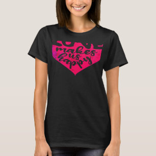 Stylish Statement Valentine's Day Heart In Love Pa T-Shirt