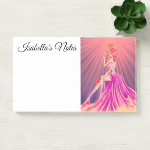 Stylish Steampunk Glamorous Prom Queen Post-it Notes