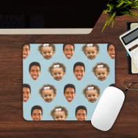Stylish Steel Blue Mum Gift – 2 Face Photo Custom
