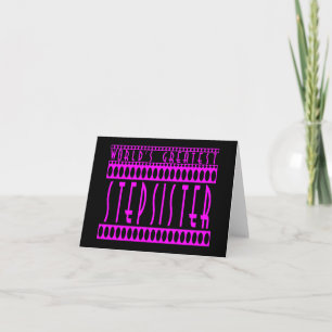 Stylish Stepsisters : World's Greatest Stepsister Card