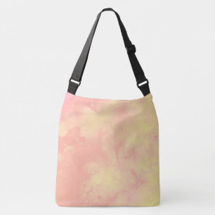Stylish Storm cloud effect orange & yellow Crossbody Bag