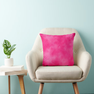Stylish Storm cloud effect pattern Magenta  Cushion