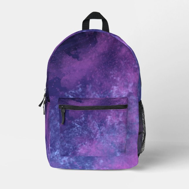 Stylish Storm cloud effect pattern  Printed Backpack (Front)