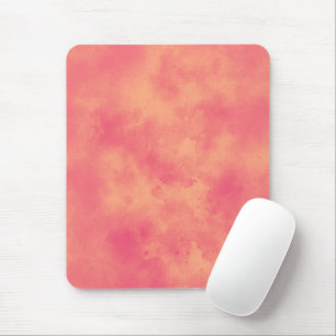 Stylish Storm cloud effect peach Mouse Pad