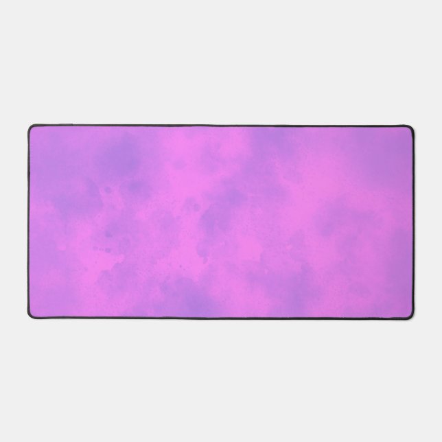 Stylish Storm cloud effect  Pink Desk Mat (Front)