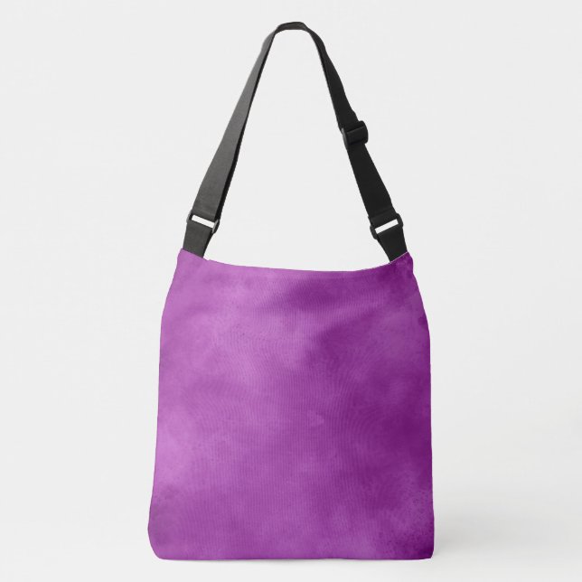 Stylish Storm cloud effect  Violet Sky  Crossbody Bag (Front)